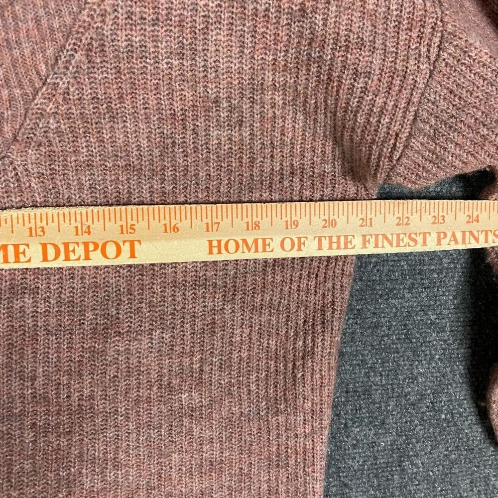 Marled Sweater Women's Medium Knit Henley Acrylic Blend‎ Adults M - Picture 5 of 8